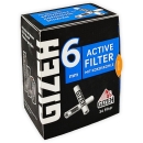 Gizeh Aktivkohlefilter Extra Slim Ø6mm 34 Stück 1